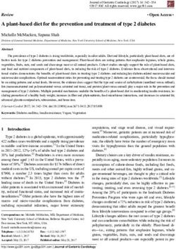 A plant-based diet for the prevention and treatment of type 2 diabetes - Gutbliss