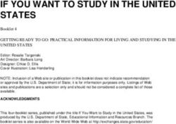IF YOU WANT TO STUDY IN THE UNITED STATES - About the USA