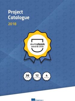 Project Catalogue 2018 - Eurodesk