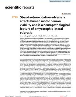 Sterol auto oxidation adversely affects human motor neuron viability and is a neuropathological feature of amyotrophic lateral sclerosis - Nature