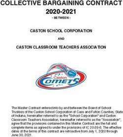 COLLECTIVE BARGAINING CONTRACT