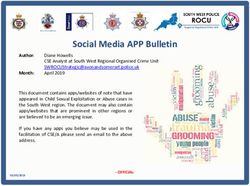 Social Media APP Bulletin - The Park Community School