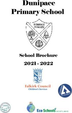 Dunipace Primary School - School Brochure 2021 2022 - Falkirk Council