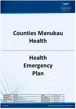 Counties Manukau Health Health Emergency Plan - Counties Manukau ...