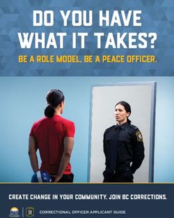 Do you have what it takes? - Be a role model, be a peace officer - Create change in your community. JOIN BC CORRECTIONS - Province of British ...