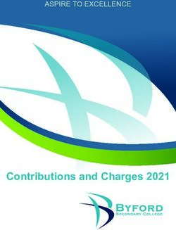 Contributions and Charges 2021 - Byford Secondary College