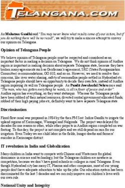 Opinion of Telangana People