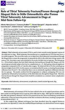 Role of Tibial Tuberosity Fracture/Fissure through the Maquet Hole in Stifle Osteoarthritis after Porous Tibial Tuberosity Advancement in Dogs at ...