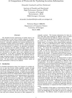 A Comparison of Protocols for Updating Location Information