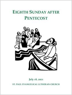 EIGHTH SUNDAY AFTER PENTECOST - July 67, 9:96 ST. PAUL EVANGELICAL LUTHERAN CHURCH - Saint Paul ...