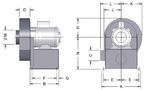 HOSE DROP FOR FUME AND GAS EXHAUST SYSTEMS