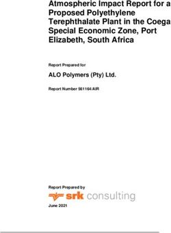 Atmospheric Impact Report for a Proposed Polyethylene Terephthalate Plant in the Coega Special Economic Zone, Port Elizabeth, South Africa - ALO ...