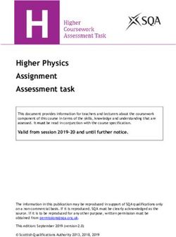 Higher Physics Assignment Assessment task - SQA
