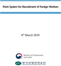 Point System for Recruitment of Foreign Workers - 6th March 2019 - POEA