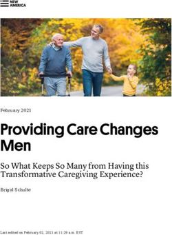 Providing Care Changes Men - So What Keeps So Many from Having this Transformative Caregiving Experience? - cloudfront.net