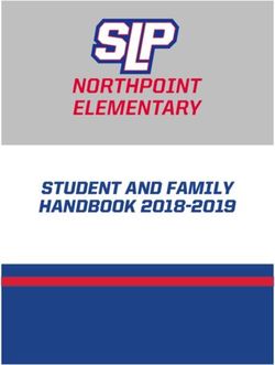 STUDENT AND FAMILY HANDBOOK 2018-2019 - Spring Lake Park Schools