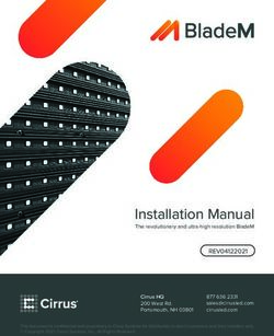 Installation Manual - Cirrus LED