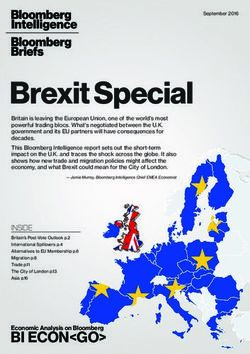 Brexit Special - Bloomberg Professional Services