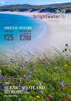 £200 - SCENIC SCOTLAND 2021 HOLIDAYS Prices from £495pp - Brightwater Holidays