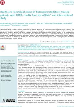 Health and functional status of tiotropium/olodaterol-treated patients with COPD: results from the AERIAL non-interventional study