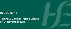 HSE COVID-19 Testing & Contact Tracing Update 5th Of November 2020