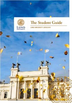 The Student Guide Lund University 2018 2019