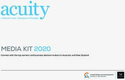 MEDIA KIT 2020 Connect with the top earners and business decision makers in Australia and New Zealand - Medium Rare Content