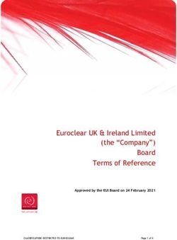 Euroclear UK & Ireland Limited (the "Company") Board Terms of Reference - Approved by the EUI Board on 24 February 2021
