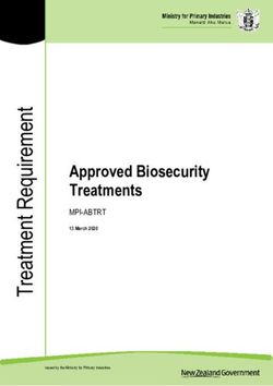 Approved Biosecurity Treatments - MPI-ABTRT