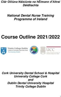 Course Outline 2021/2022 - UCC