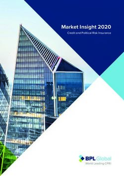 Market Insight 2020 Credit and Political Risk Insurance - BPL Global