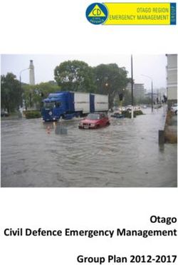 Otago Civil Defence Emergency Management Group Plan 2012-2017