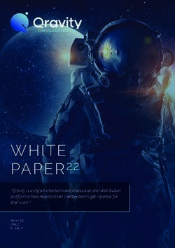 WHITE PAPER 2.2 - CONTINUOUS CREATION - Qravity