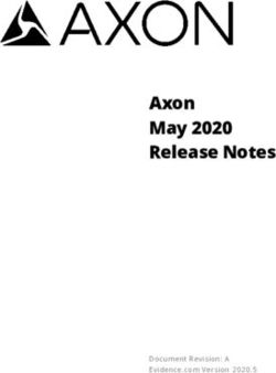 Axon May 2020 Release Notes - Document Revision: A Evidence.com Version 2020.5