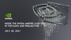 INSIDE THE NVIDIA AMPERE A100 GPU IN THETAGPU AND PERLMUTTER JULY 28, 2021