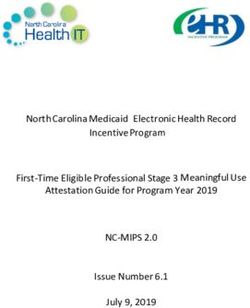 NC MIPS 2.0 North Carolina Medicaid Electronic Health Record Incentive Program First-Time Eligible Professional Stage 3 Meaningful Use Attestation ...