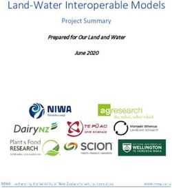 Land-Water Interoperable Models - Project Summary Prepared for Our Land and Water - Our Land & Water