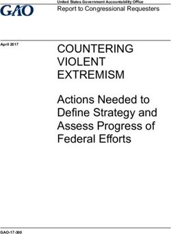 COUNTERING VIOLENT EXTREMISM - Actions Needed To Define Strategy And ...