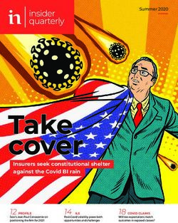 Take cover - Insurance Insider