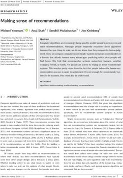 Making sense of recommendations - Michael Yeomans