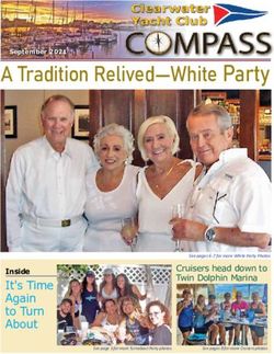 A Tradition Relived-White Party - It's Time Again to Turn About Inside - Clearwater Yacht Club