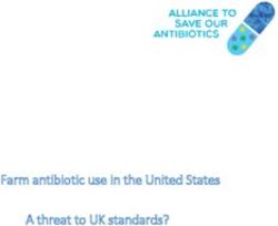 Farm antibiotic use in the United States A threat to UK standards?