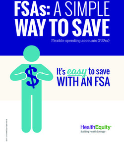 WAY TO SAVE FSAs: A SIMPLE - easy