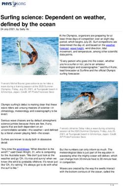 Surfing science: Dependent on weather, defined by the ocean