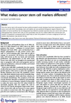 What makes cancer stem cell markers different?