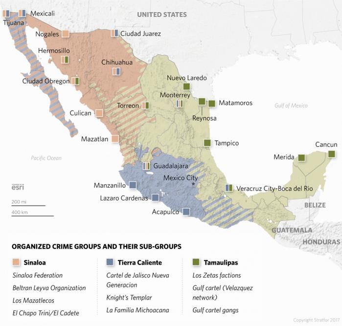 Mexico: Organized Crime and Drug Trafficking Organizations - June S ...