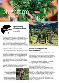 Phytofarm apprenticeship - apprenticeship in herbal medicine