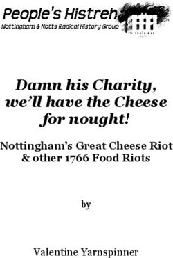 Damn his Charity, we'll have the Cheese for nought! - Nottingham's Great Cheese Riot & other 1766 Food Riots Valentine Yarnspinner