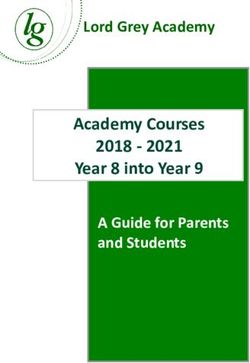 Academy Courses 2018 - 2021 Year 8 into Year 9 - Lord Grey Academy - Lord Grey ...