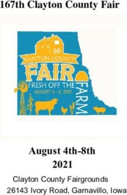 August 4th-8th 2021 - 167th Clayton County Fair - Clayton County Fairgrounds 26143 Ivory Road, Garnavillo, Iowa